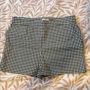 Jules & Leopold Black and White Gingham Shorts